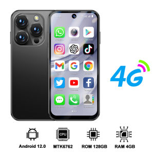 SERVO Mini Smartphone Android 10/12 System Dual SIM Standby 2GB+16GB/4GB+128GB Play Store 3G/4G 3.88" Display Pocket Smart Phone
