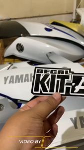 Decal Sticker - Stiker Dekal YAMAHA R15 V3 MOTIF ABSTRAK UNGU PUTIH D-H2-040 D-H2-009 H2-016 H2-017 H2-008 H2-020 H2-024
