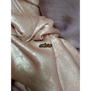 Kain/bahan katun shimer gliter