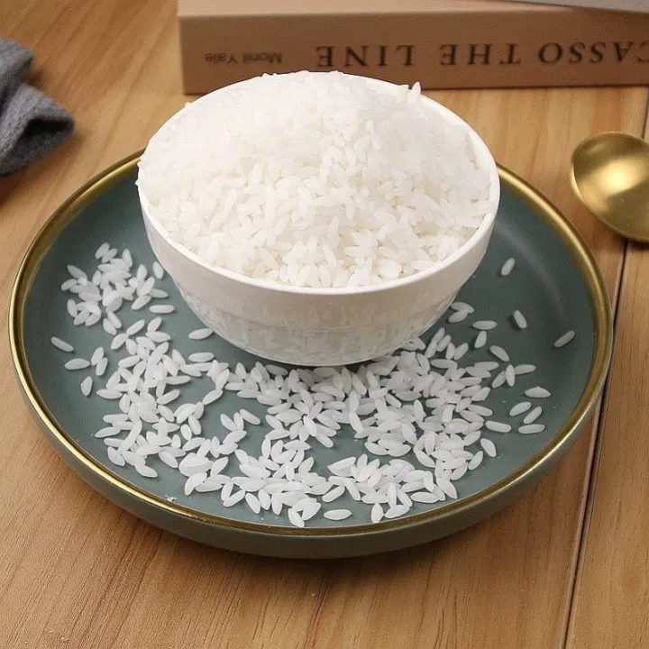 Plastic Rice Grain Model Fake Food Photography Prop Decoration Home ...