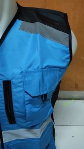 Rompi Safety Bahan Taslan Premium Anti Air Terbaru | Rompi Proyek | Rompi Lapangan