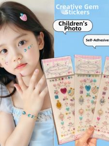 DUBAO | Fairy Crystal Heart Face Stickers Decoration
