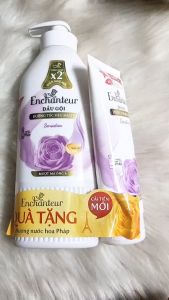 Dầu Gội Enchanteur 650g + Tặng Dầu Xả Enchanteur 125g – Mềm Mượt Thơm Lâu