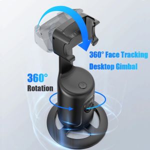 Auto Face Tracking Tripod 360 Degrees Rotation Body Phone Camera Mount Gesture Control Gimbal Stabilizer Selfie Stick for Tiktok Desktop Ai Smart Gimbals Stabilizer for Mobile 360° Rotation Auto Face Tracking Phone Stand Tripod for Live Video and Shooting Gimbals Stabilizer for Smartphone 360° Rotation Auto Face Tracking Phone Holder Tripod for Shooting & Live Video & Online Meet