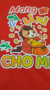 Áo Tết 2026 bé trai bé gái in mẫu mới nhất Mang Lì Xì về cho Mẹ đủ màu sắcsize áo từ 10kg đến 90kg