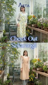 Celemek Masak Apron Kitchen Dapur Wanita Cantik Premium