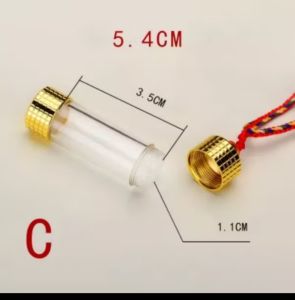 liontin tabung buka tutup liontin tabung pendant