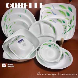 Corelle USA - Dancing Leaves - [Bán Lẻ] 01 Sản Phẩm Tô Chén Dĩa Vũ Điệu Của Lá