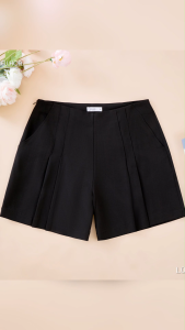 Mẫu quần thiết kế thanh lịch với chất liệu Kaki xước gân thiết kế đơn giản dễ phối QN4L0871 Thời trang Thiều Hoa