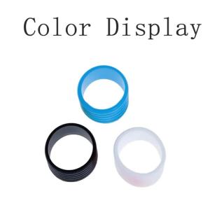 Durable Silicone Racket Grip Ring Non Slip Overgrip Stopper Band Fix Hand Grip For Tennis Badminton Squash Racquet Handle Parts