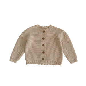 BAFANOU | Knit Sweater Baby Clothing Pure Cotton Solid Color