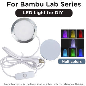 begrint | Upgraded RA95 24V LED Timelapse Fill Light Strip Super Bright Camera Lighting Accessory For Bambu Lab A1 A1 Mini 3D Printer