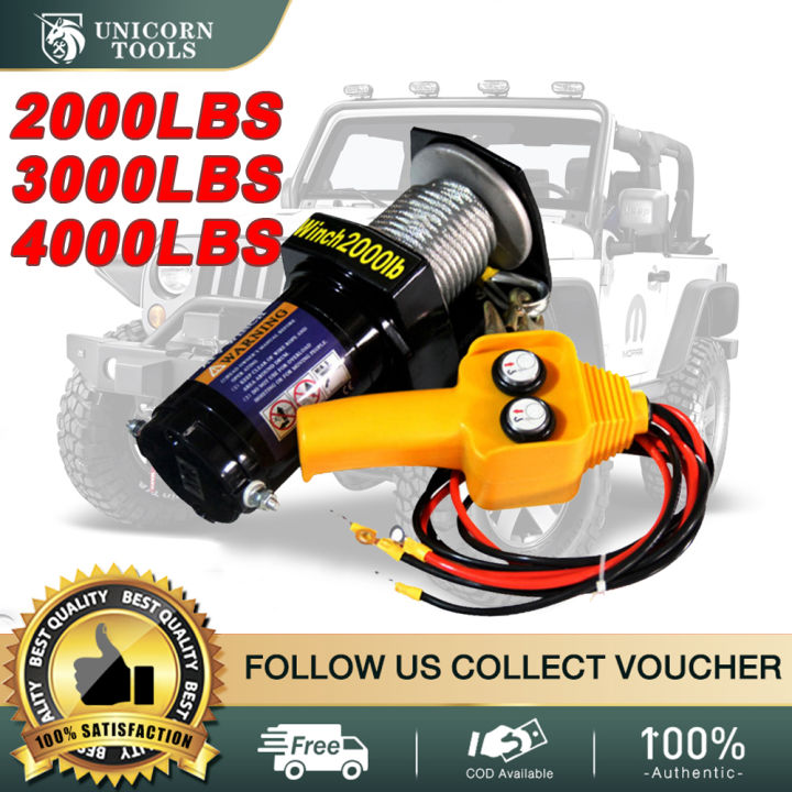 Car Electric Winch 12V Synthetic Rope Roller Fairlead Kit ，mainly used