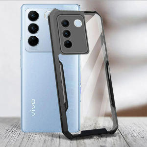 Casing For OPPO A60 2024 4G 5G Case Transparent Acrylic Cover For OPPOA60 A 60 Armor Shockproof Camera Protection Cases