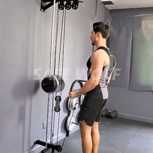 Triceps Biceps Back Blaster Rope Lat Pull Down Attachment Training Attachment Gym Weight Chest Muscle