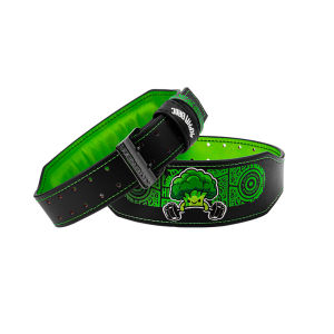 FitterGear | Cow Leather Squat and Deadlift Support Belt for Strength Training