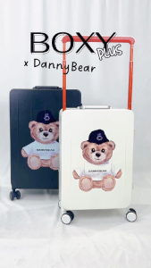 NEW กระเป๋าเดินทาง รุ่น Boxy PLUS มี2ขนาด 20 24 นิ้ว HUGE กระเป๋าเดินทางล้อลาก กระเป๋าเดินทางเฟรมซิป มีล้อลาก ทนทาน น้ำหนักเบา ป้องกันขโมย Meka.trend