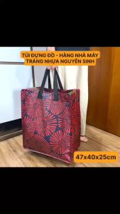 Túi Đựng Quần Áo Chăn Màn Hàng Nhà Máy Tráng Nhựa Nguyên Sinh Không Mùi