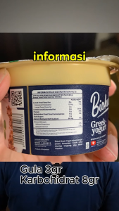 Biokul Greek Yogurt Rasa Buah Premium 80g - Yogurt Sehat Kaya Nutrisi