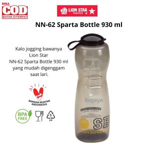 Botol Minum untuk Olahraga: Lion Star 930 ml & NN-62 Sparta Bottle