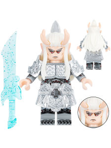 Third-Party Lego Assembly Kit Eastern Sea Dragon King Ao Guang And Ao Bing Figures from Journey to the West God of War Toy