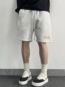 Quần Short Bóng Rổ Nam Mùa Hè 2025 Quần Dài Thường Ngày Rộng Rãi Thẳng Thoáng Khí Đa Năng Phong Cách Đường Phố Mỹ