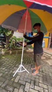 Payung Pantai Jumbo 230 cm 48 inch Besar Payung Caffe Terlaris Termurah Kuat Anti Angin Diameter