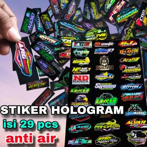 STIKER SOUND ISI 29 PCS HOLOGRAM