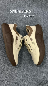 DILOOK C009 Sepatu Sneakers Cokelat Wanita Sepatu Sporty Casual Keren Fashionable