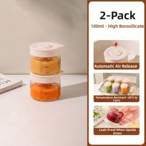 Ankou | Baby Food Storage Bottle With Scale Heat-Resistant