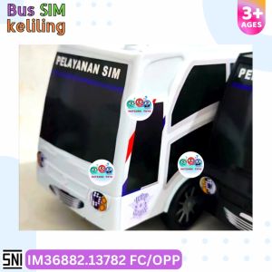 Mainan Bus Sim Keliling & Edukasi Anak