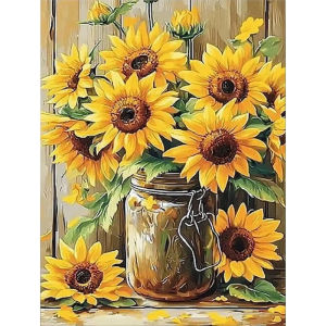 Acrylic Paint By Numbers Landscape By Numbers on Canvas Coloring By Number for Adults Paint Digital Art