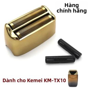 Shinon | Đầu Thay Thế Dao Cạo Kép Kemei KM TX10 Lưới Bảo Vệ Máy Cạo Điện Phụ Kiện Chăm Sóc Cá Nhân