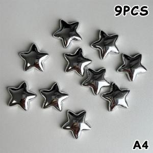 9pcs Kawaii Heart Shaped Refrigerator Magnets Set Decorative Fridge Magnets for Home Kitchen Office Whiteboard DIY Decor
