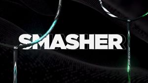 Hi-Qua Raket Badminton Bulutangkis Smasher Full Set