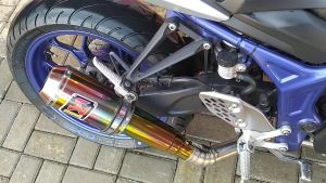 Knalpot Berkualitas Tinggi untuk Motor Ninja 250 & MT25 R25 ZX25 GSX CBR