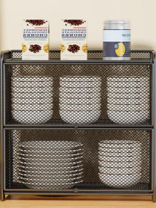PAMPAS | Multifunctional Dish Rack Multiple Layers Water Draining Storage Rack