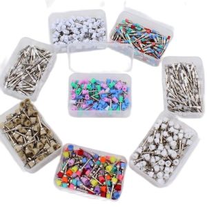 other | 100pcs Dental Prophy Brushes Polishing Polisher Disposable Latch Type Mixed Color Plat Used for Stain Removal and Polish