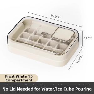 Press Food-Grade Ice Cube Molds