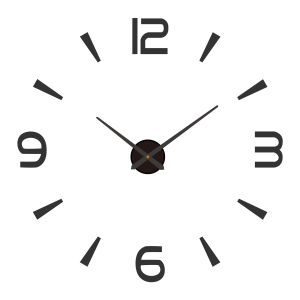 2023 Modern Design Large Wall Clock 3D DIY Quartz Clocks Fashion Watches Acrylic Mirror Stickers Living Room Home Decor Horloge