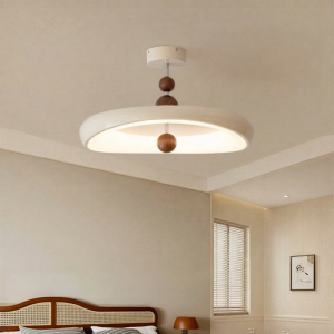 FANCY LAMP CLUB | Antique Cream Eye Protection Full Spectrum Modern Minimalist Bedroom Light