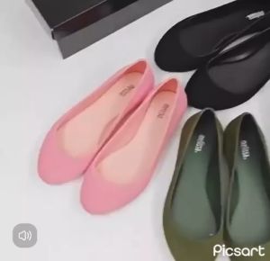 MELISSA SWEET LOVE BASIC VELVET AD ( SIZE 35/36 - 39 ) SEPATU FLAT CEWEK