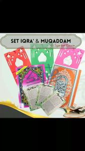 (PMN) Buku Iqra Pink Sekolah Jilid 1 hingga 6 / Buku Iqra Pink Edisi Lengkap 1-6 Set Lengkap 1-6 Mula belajar Al Quran