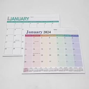 2026 Magnetic Refrigerator Family Calendar 18-Month Fridge Calendar to June 2027 Tear-Off Calendar with Thick Paper