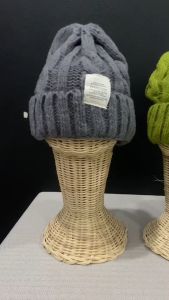 หมวก beanie ผ้าไหมพรมกันหนาว บุขน สวมใส่สบาย ให้ความอบอุ่น 05-A7