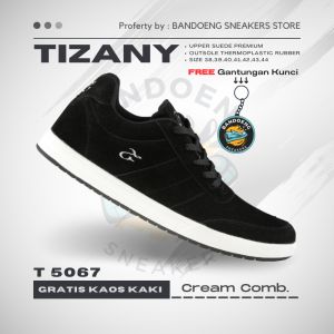 TIZANY x BANDOENG SNEAKERS - Sepatu Kets Sneakers Pria Sporty Masa Kini