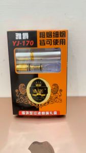 Yajue YJ170 Pipa Filter Saringan Asap Permanen Pipe Holder Semua Ukuran Bahan Resin isi 5 pcs