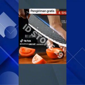 COD EVDRTVERH Set Pisau Dapur 6in1 Gunting Peeler Pengupas Buah ER 0588