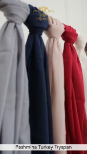 Humaira Hijab Pashmina Dubai Premium 180x75 Bahan Voal Tryspan Ringan & Flowly