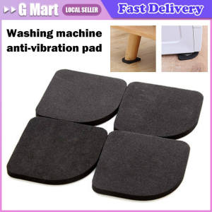 4pcs/set Washing Machine Anti-Vibration Pad Mat Non-Slip Shock Pads Mats Refrigerator Kitchen Bathroom Accessories Bathroom Mat